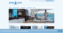 Desktop Screenshot of euro-cats.de